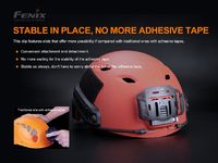 Fénix ALG-04 na helmu NVG